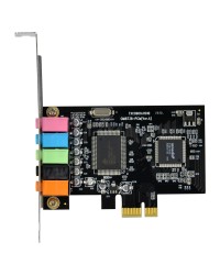 PLACA DE SOM PCI-EXPRESS 5.1 CANAIS LOW PROFILE - PS51-PCIE