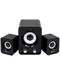 CAIXA DE SOM 2.1 STANDARD WAY 11W SUBWOOFER + 2 CAIXAS SATÉLITE - CXST11W