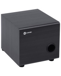 CAIXA DE SOM 2.1 TUNE 16W SUBWOOFER + 2 CAIXAS SATÉLITE EM MADEIRA - CXTU16W