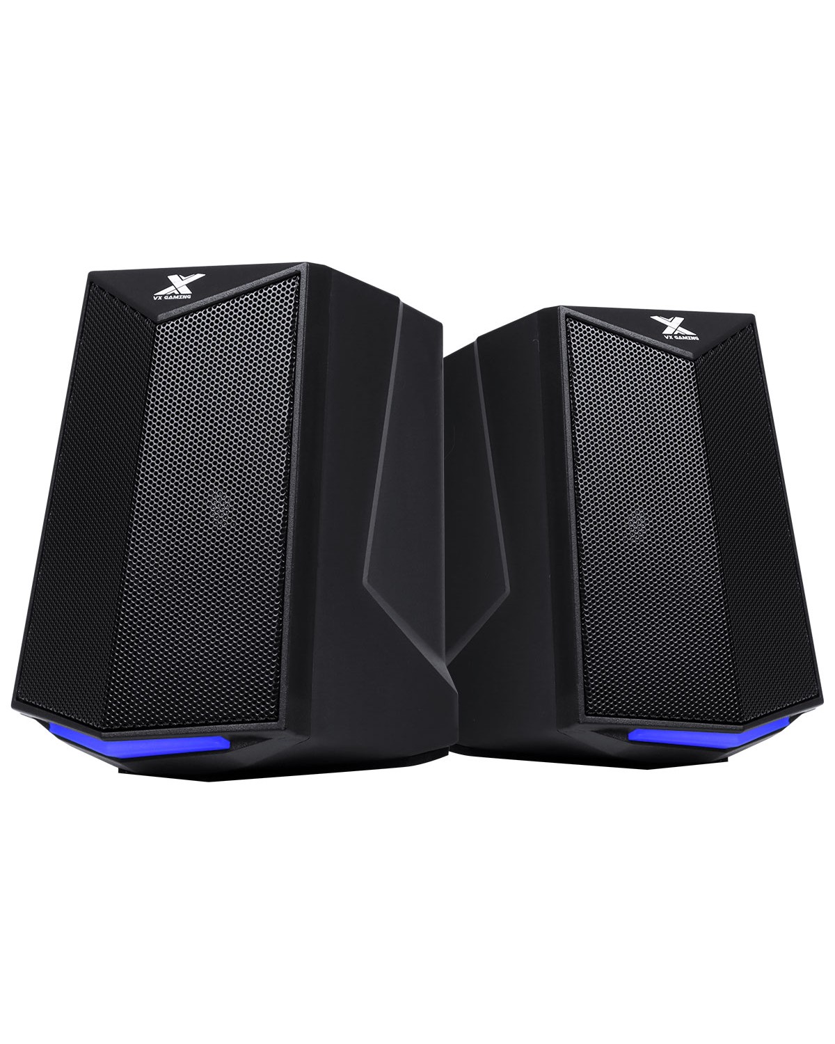 CAIXA DE SOM GAMER 2.0 CRUSADE 6W LED AZUL - CXGCR6W