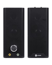 CAIXA DE SOM 2.0 DUAL BASIC 6W - FONE E MICROFONE - CXDU-BSIC