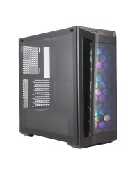 GABINETE MASTERBOX MB511 MID TOWER COM 3 FANS DE LED ARGB PRETO - MCB-B511D-KGNN-RGA