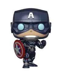 POP! MARVEL: AVENGERS GAME - CAPTAIN AMERICA (STARK TE) - #627