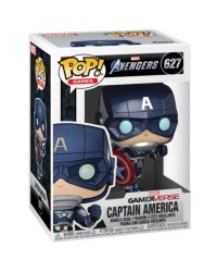 POP! MARVEL: AVENGERS GAME - CAPTAIN AMERICA (STARK TE) - #627