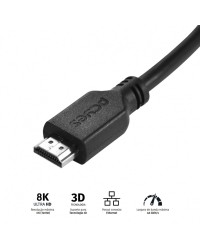 CABO HDMI ULTRA 2.1 28AWG PURO COBRE 8K 1 METRO - PHM21-1