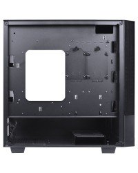 GABINETE MID-TOWER GRAVITY PRETO 2 FANS RGB LATERAL EM VIDRO TEMPERADO - GRPTRGB1FV