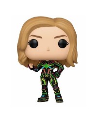 POP! MARVEL VINGADORES: CAPTAIN MARVEL WITH NEON SUIT #516