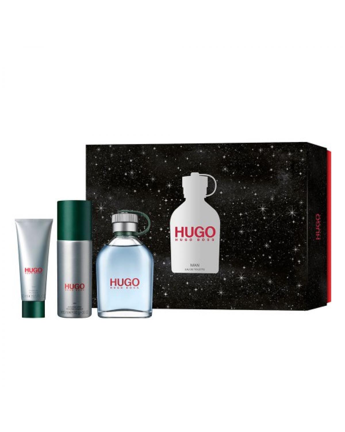 Hugo Boss Hugo Man Kit - EDT 125ml + Gel de Banho + Deo Spray