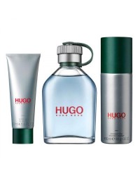 Hugo Boss Hugo Man Kit - EDT 125ml + Gel de Banho + Deo Spray