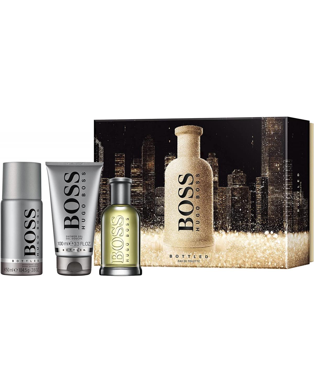Hugo Boss Boss Bottled Kit – Perfume Masculino + Shower Gel + Desodorante Corporal