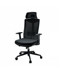 CADEIRA ERGONOMICA OFFICE B7 COM DESCANSO PRETA - PCOB7PT