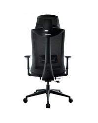 CADEIRA ERGONOMICA OFFICE B7 COM DESCANSO PRETA - PCOB7PT