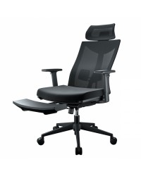 CADEIRA ERGONOMICA OFFICE B7 COM DESCANSO PRETA - PCOB7PT