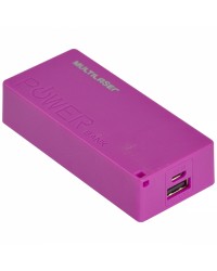 CARREGADOR PORTÁTIL POWER BANK 4000MAH CABO MICRO USB INCLUSO CB097, CORES SORTIDAS SEM OPÇÃO