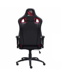 CADEIRA GAMER MAD RACER V10 PRETO COM DETALHES EM VERMELHO - MADV10VMGL PCYES