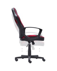 CADEIRA GAMER MAD RACER STI MASTER VERMELHO - MADSTIMSVM