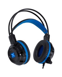 HEADSET VX GAMING TARANIS V2 P2 COM MICROFONE - PRETO E AZUL