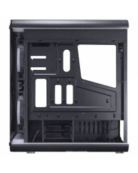 GABINETE MID-TOWER SOLARIS PRETO COM 2 FAN 20CM RGB COM FRONTAL E LATERAIS EM VIDRO TEMPERADO - SOLPTRGB2FV