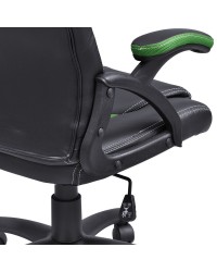 CADEIRA GAMER MAD RACER V6 VERDE - MADV6VD