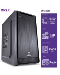 COMPUTADOR BUSINESS B500 - I5-9400 2.9GHZ 4GB DDR4 HD 500GB HDMI/VGA FONTE 350W - B94005004 - SKUL