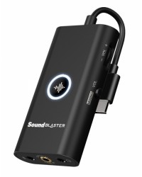 PLACA DE SOM - SOUND BLASTER G3 - PORTÁTIL USB-C PARA PS4, SWITCH, PC E MAC -70SB183000000