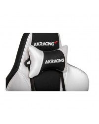 Cadeira Gamer Akracing Premium V2 Silver (Preta/Cinza)