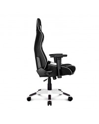 Cadeira Gamer Akracing ProX Bigger White (Preta/Branco)