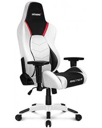 Cadeira Gamer Akracing Premium V2 ARCTICA White Black Red (BRANCA/PRETO/VERMELHO)