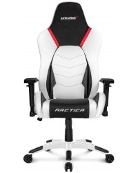 Cadeira Gamer Akracing Premium V2 ARCTICA White Black Red (BRANCA/PRETO/VERMELHO)