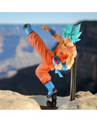 FIGURE - DRAGON BALL SUPER - GOKU BLUE SPECIAL REF.27818/27819 | BONECO GOKU BLUE