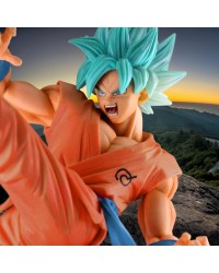 FIGURE - DRAGON BALL SUPER - GOKU BLUE SPECIAL REF.27818/27819 | BONECO GOKU BLUE