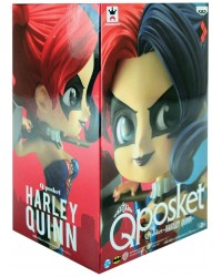 FIGURE DC COMICS Q POSKET - HARLEY QUINN (MOD.B) - ARLEQUINA - REF:28943/28944 BONECO COLECIONÁVEL