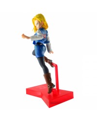 FIGURE DRAGON BALL SUPER - ANDROID 18 - THE ANDROID BATTLE REF:29217/29218