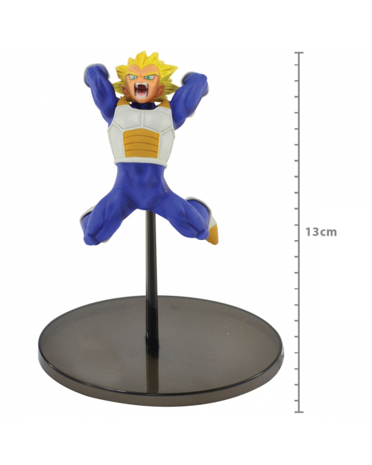 FIGURE DRAGON BALL SUPER - VEGETA SUPER SAYAJIN - CHOSENSHIRETSUDEN REF:25207/25208