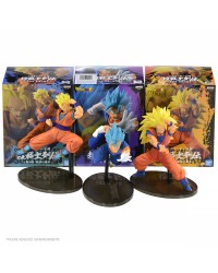 FIGURE DRAGON BALL SUPER - GOKU SUPER SAYAJIN 3 - CHOSENSHIRETSUDEN REF: 29895/29896