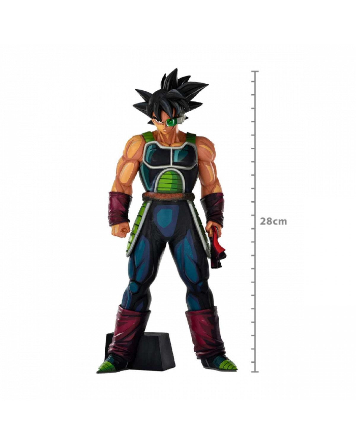 FIGURE DRAGON BALL Z GRANDISTA BARDOCK MANGA DIMENSIONS REF: 20519/20520