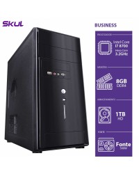 COMPUTADOR BUSINESS B700 - I7-8700 3.2GHZ 8GB DDR4 HD 1TB HDMI/VGA FONTE 500W - B87001T8