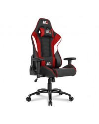 CADEIRA GAMER DT3 SPORTS ELISE PRETA COM VERMELHO