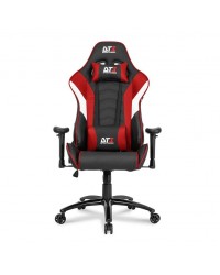 CADEIRA GAMER DT3 SPORTS ELISE PRETA COM VERMELHO