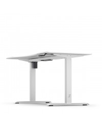 MESA GAMER DT3 F40 PRO WHITE, ALTURA AJUSTAVEL, BORDA CURVADA, BRANCA