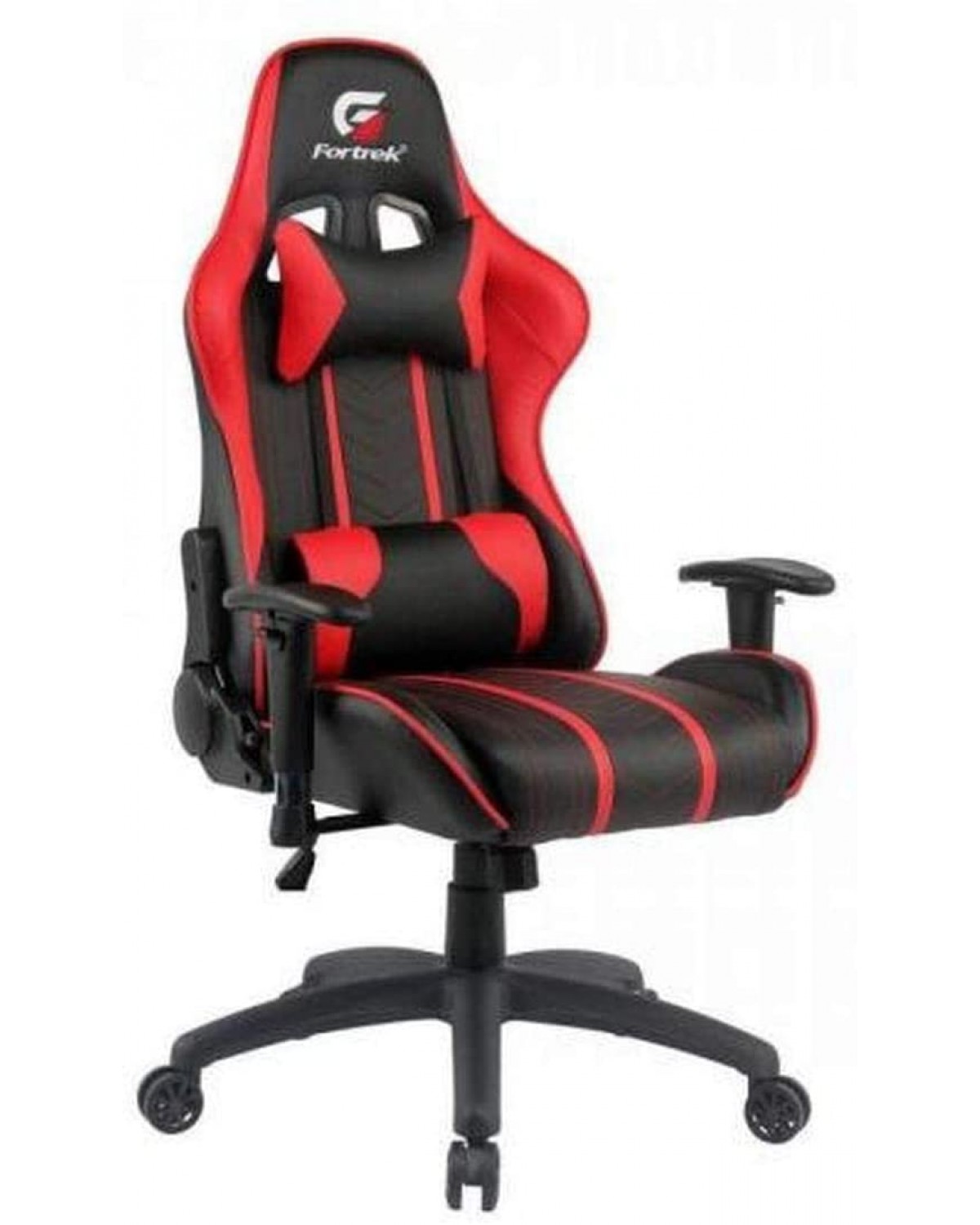 Cadeira Gamer Black Hawk Preta/Vermelha FORTREK