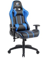 Cadeira Gamer Black Hawk Preta/Azul FORTREK