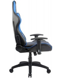 Cadeira Gamer Black Hawk Preta/Azul FORTREK