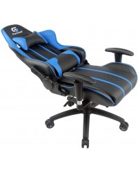 Cadeira Gamer Black Hawk Preta/Azul FORTREK