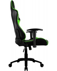 Cadeira Gamer Profissional TGC12 Preta/Verde THUNDERX3