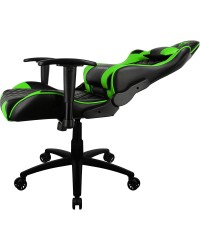 Cadeira Gamer Profissional TGC12 Preta/Verde THUNDERX3