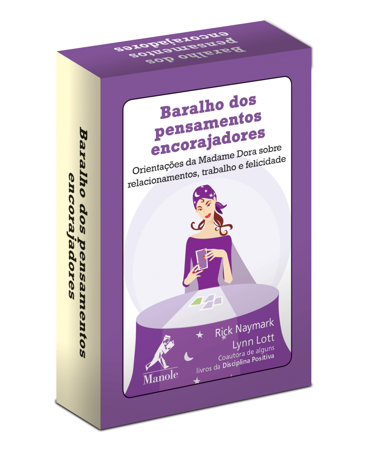 Baralho dos pensamentos encorajadores - orientações da Madame Dora sobre relacionamentos, trabalho e felicidade - 1ª Edição | 2019